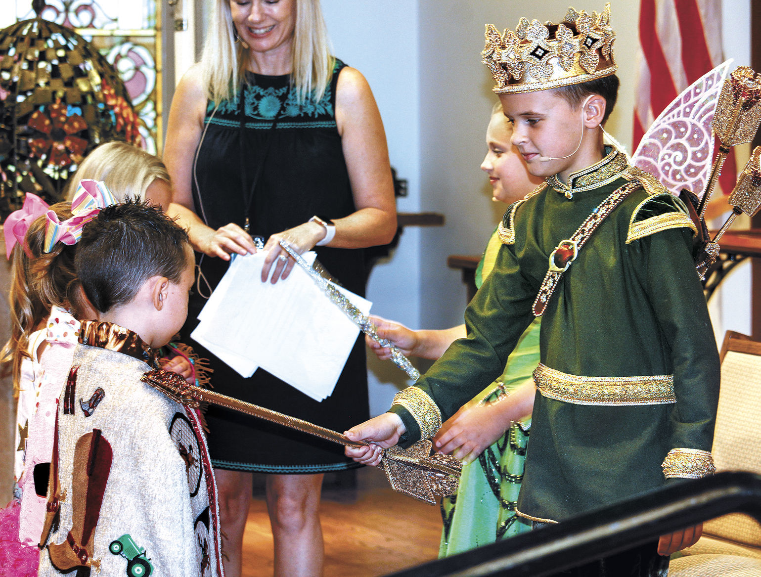 Knighting ceremony